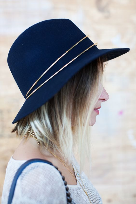 La moda en tu cabello: Peinados de moda con sombreros 