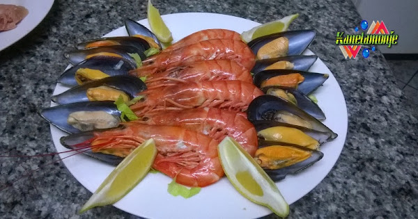 Cocer Gambones y Mejillones