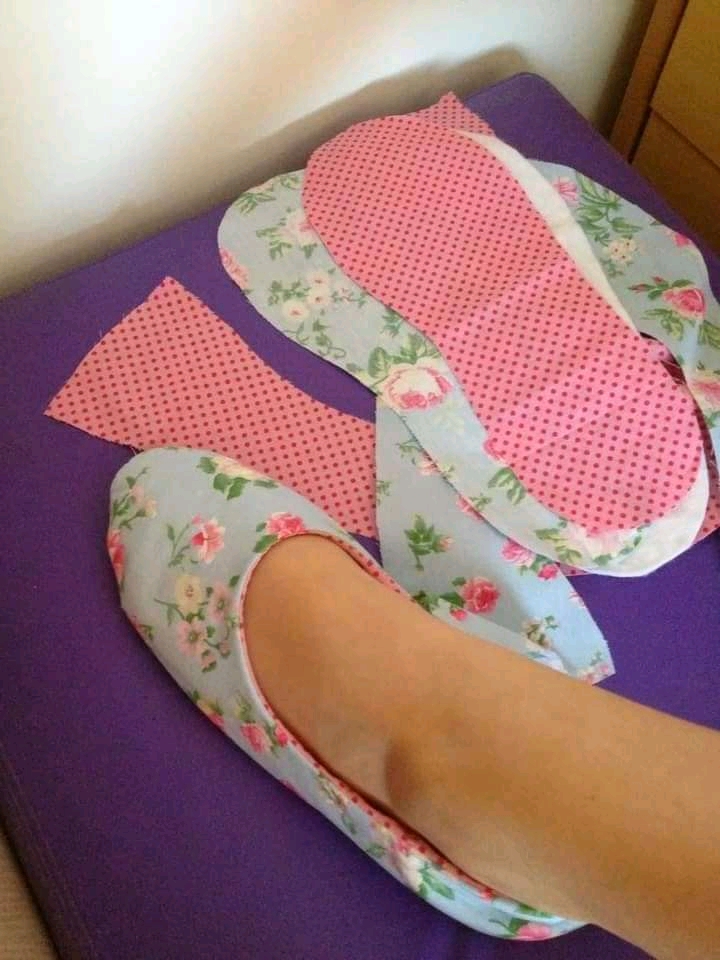 Sapatilha com molde para imprimir grátis Molde para imprimir