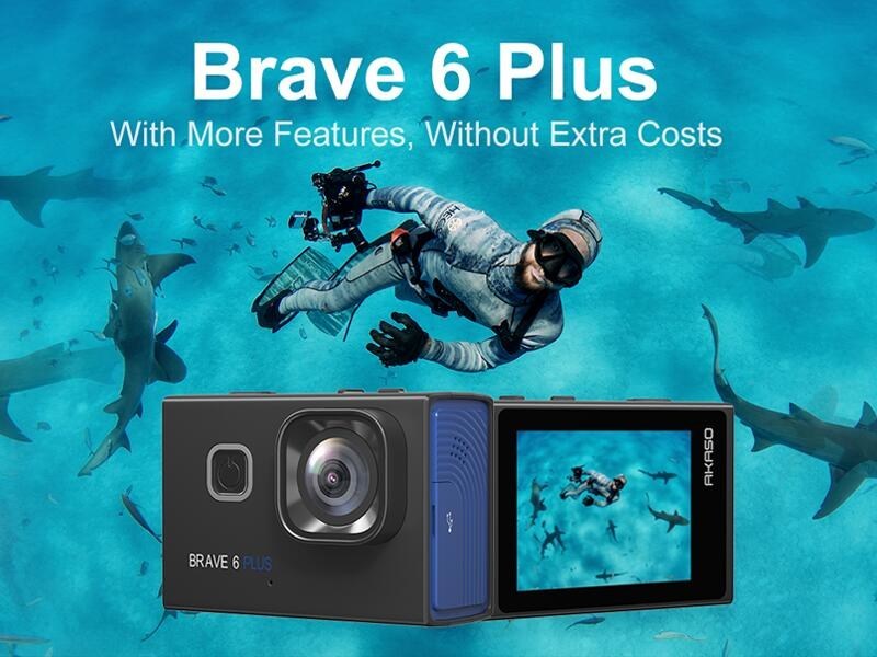AKASO Announces the New Brave 6 Plus Action Camera Tech News 24h