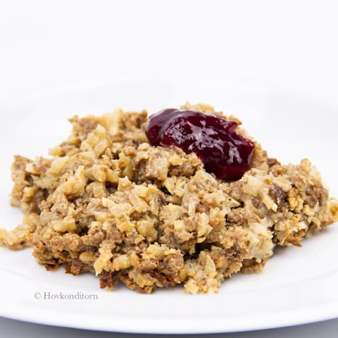 Vegan Liver Casserole with Cauliflower