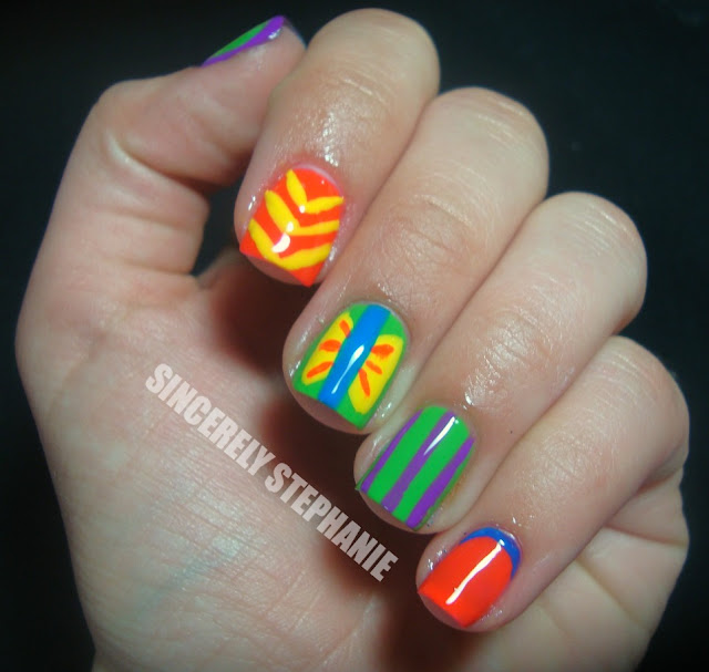 neon-skittles-nail-art