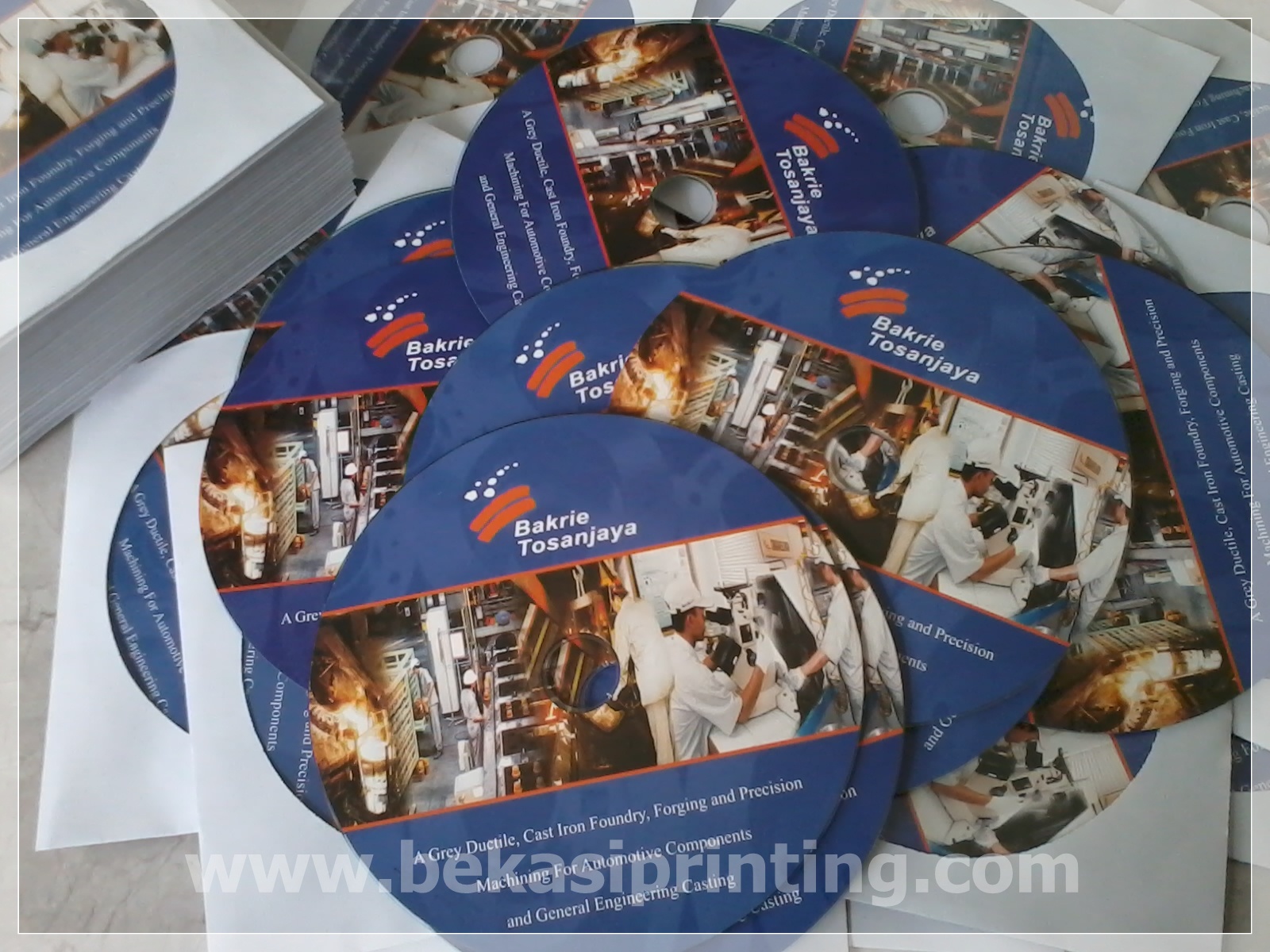 Cetak Label CD/DVD Percetakan BEKASI PRINTING