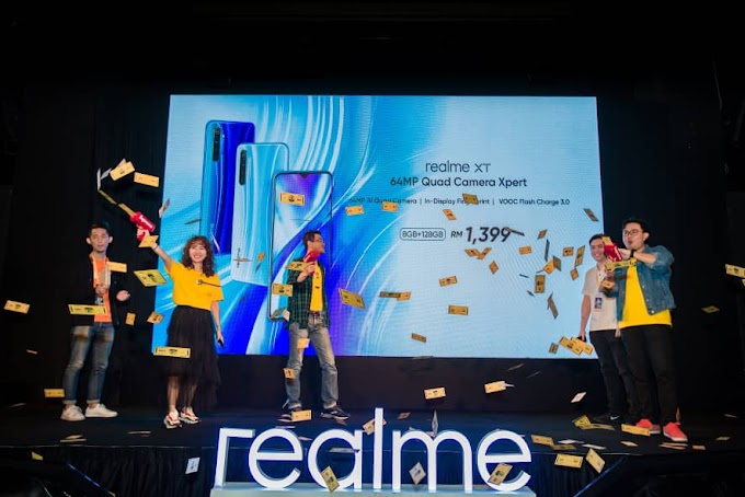 Malaysia's First 64MP Quad Camera Snapdragon - realme XT