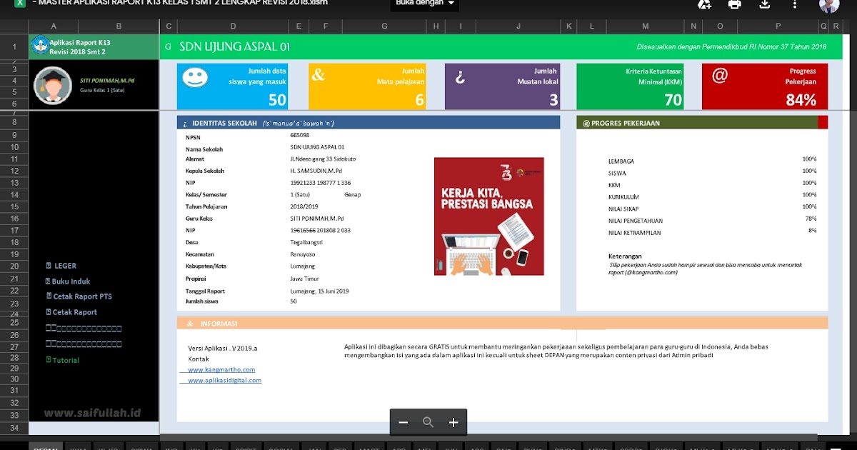Download Aplikasi Raport K13 Sd Semester 2 Kelas 4 Download Aplikasi Raport K13 Sd Semester 2 Kelas 4
