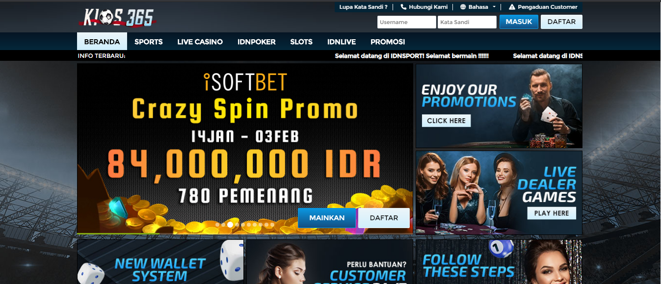 Situs Judi online terbaik di indonesia