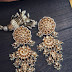 Polki earrings designs