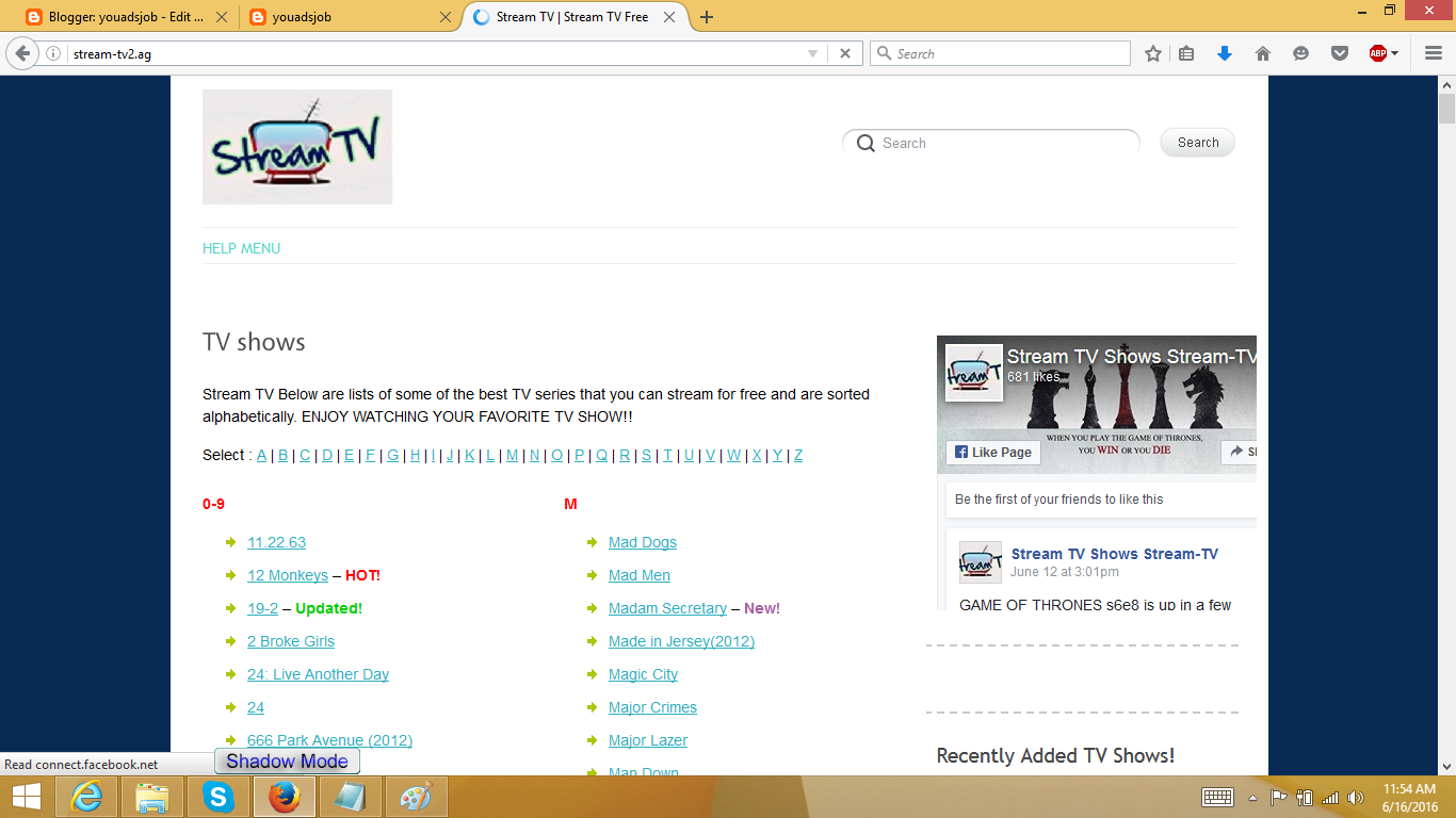 Watch free tv series episodes
