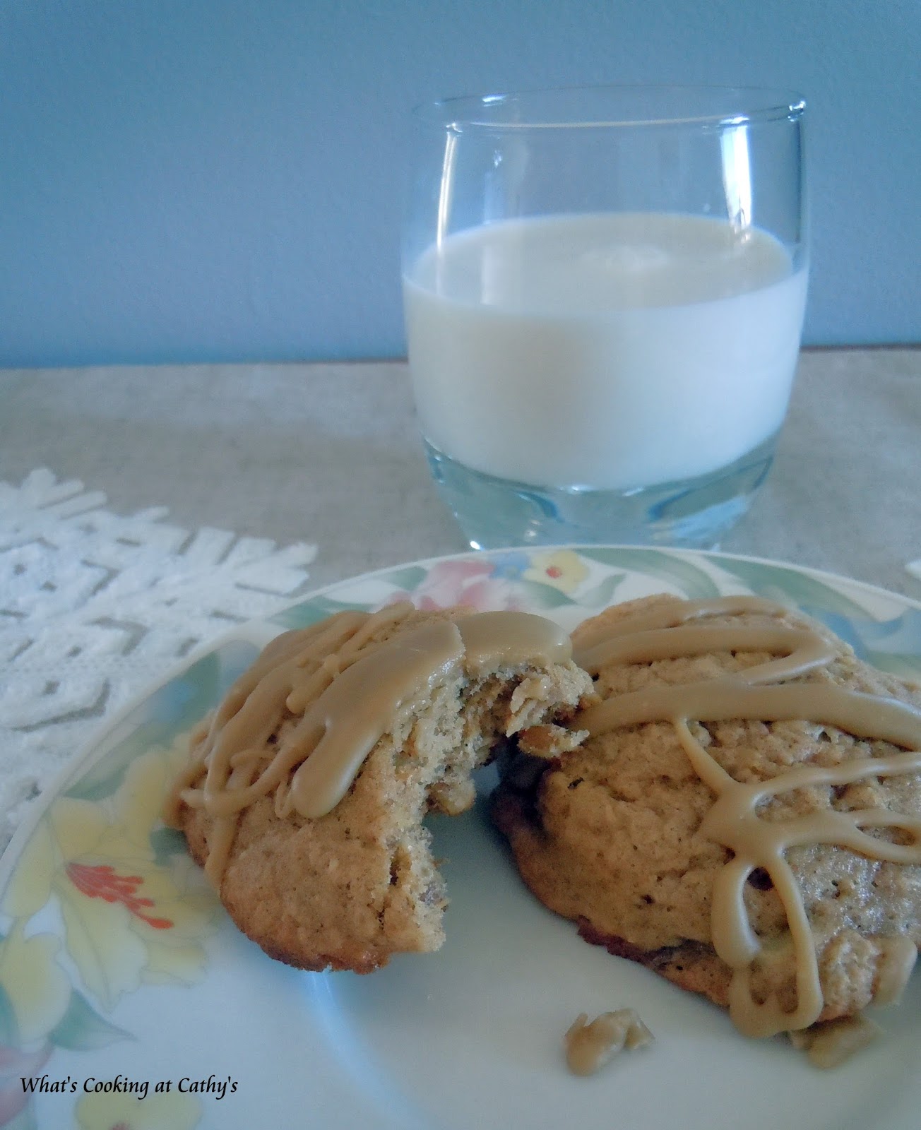 Banana Foster Cookies