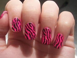 zebra acrylic nails nail designs pink manicure tattoos flower اظافر رسومات labels