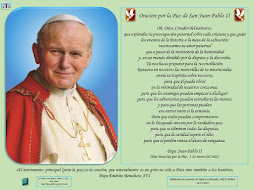 Oración por la Paz de Juan Pablo II