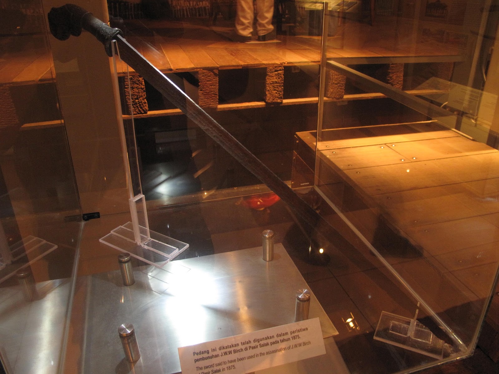 Reviving History: A Story of Ayer Lamned: The sword that slashed J.W.W ...