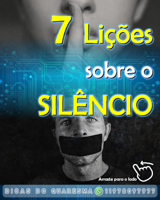 3 lições sobre o silêncio. O que o silêncio pode nos dizer e…