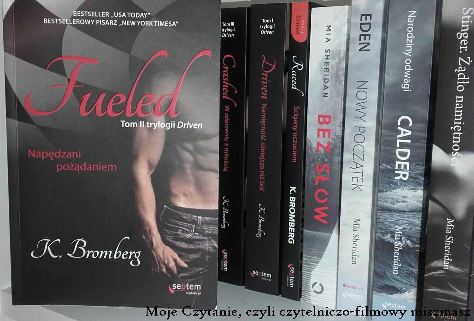 Czytelniczy miszmasz "Fueled", "Crashed" dwa ostatnie tomy Trylogii