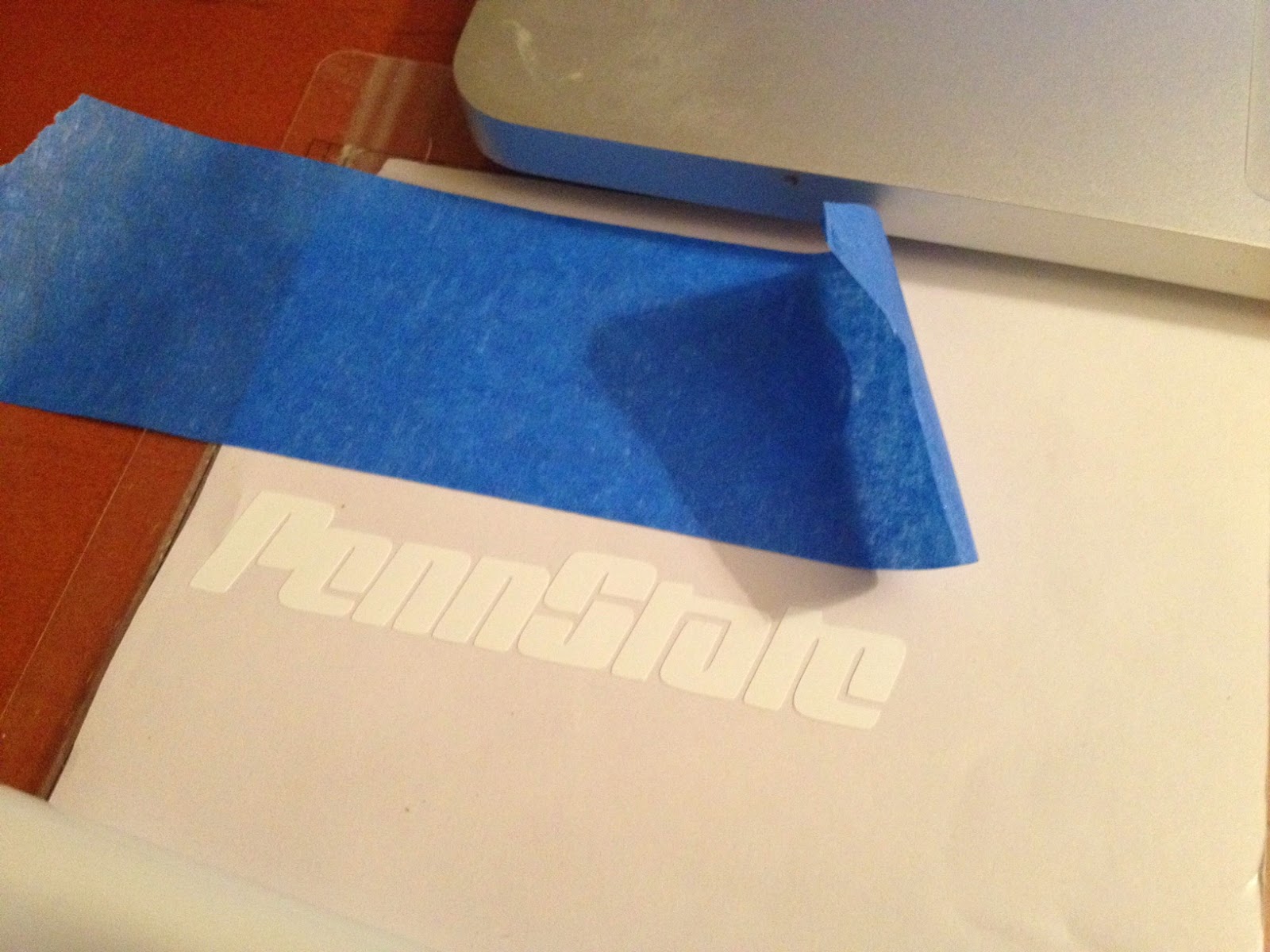 Silhouette Transfer Tape Substitute Painter's Tape! Silhouette School