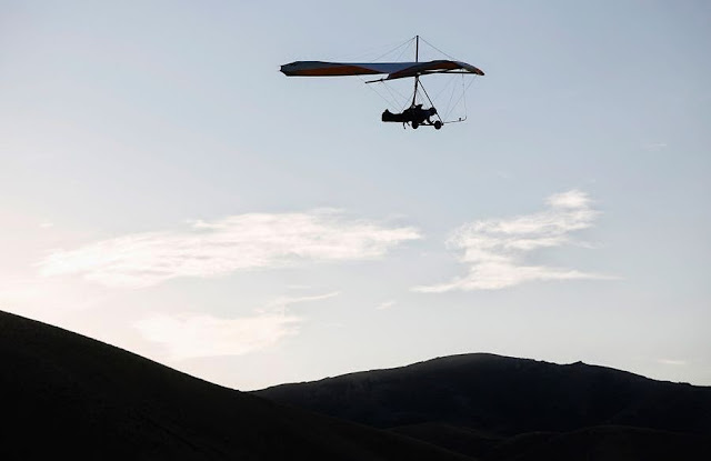 El perro volador que curó a su dueño la ansiedad