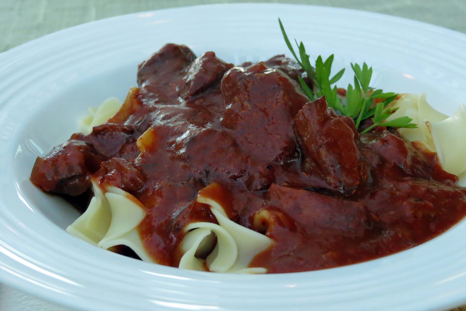 Dinner with the Welches: Crock Pot Hungarian-Style Goulash