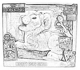 simba roar mighty coloring lion king plush toy filminspector roaring engage wants