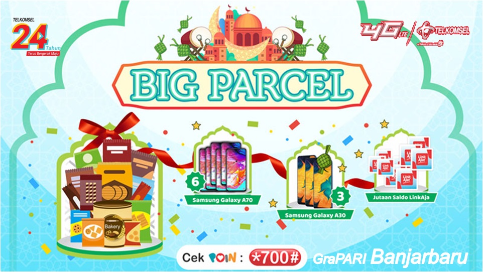 BIG PARCEL Telkomsel buat kamu dari TelkomselPOIN