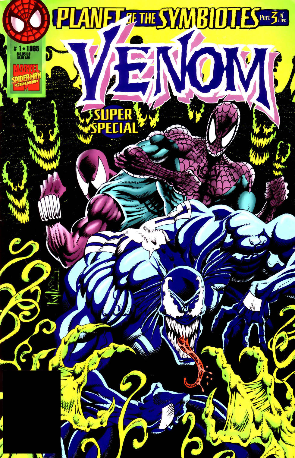 The Marvel Comics Guide: PLANET OF THE SYMBIOTES (1995)