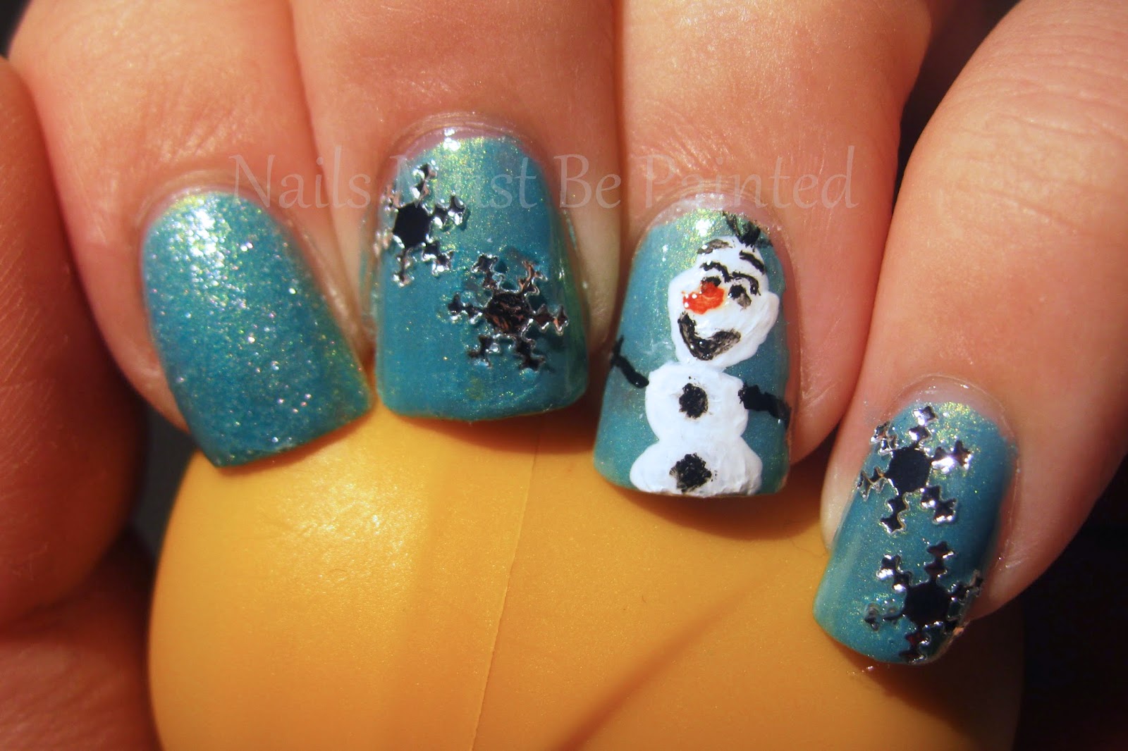 Nails Must Be Painted: 12 Days of Christmas: Do You Wanna Build A Snowman?