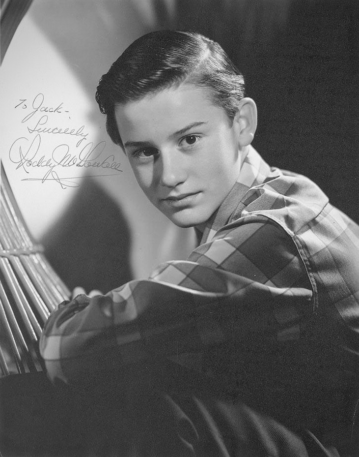 Roddy McDowall.