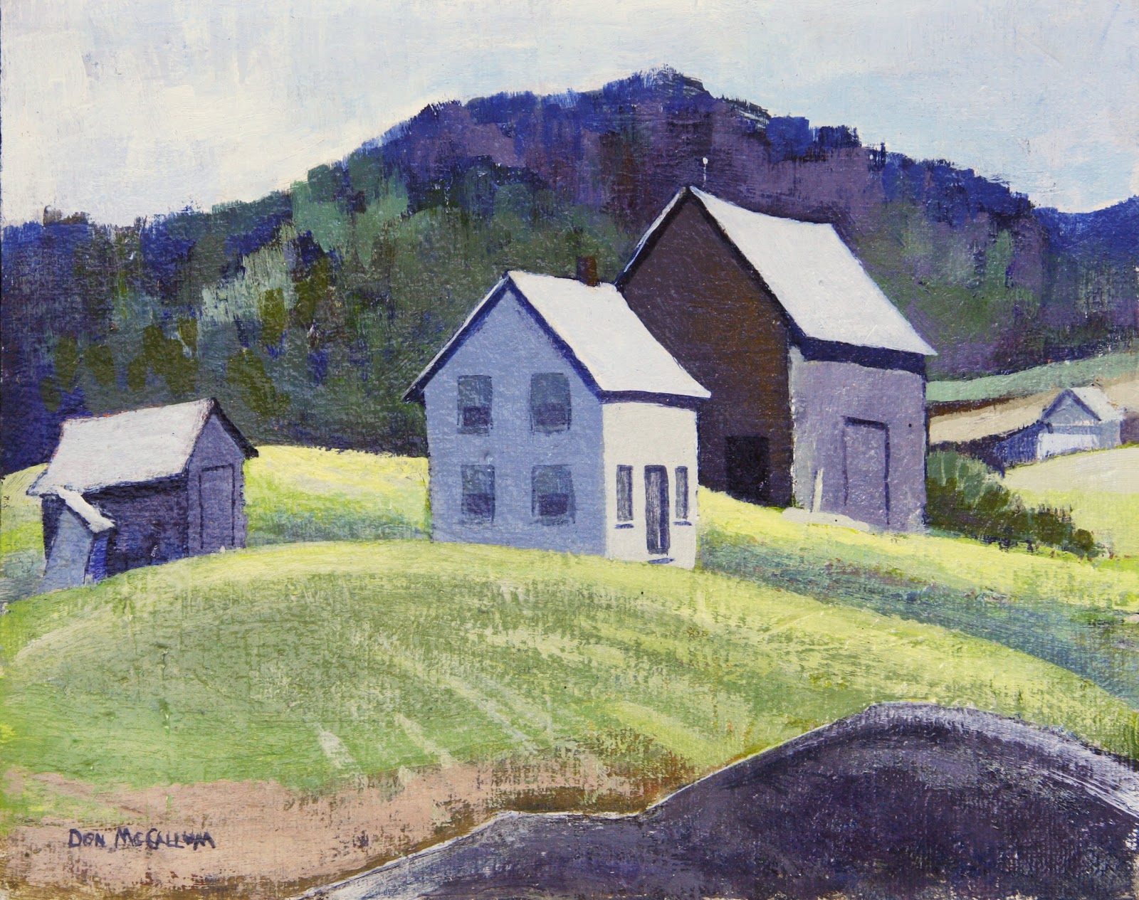 DON McCALLUM Canadian artist Painter