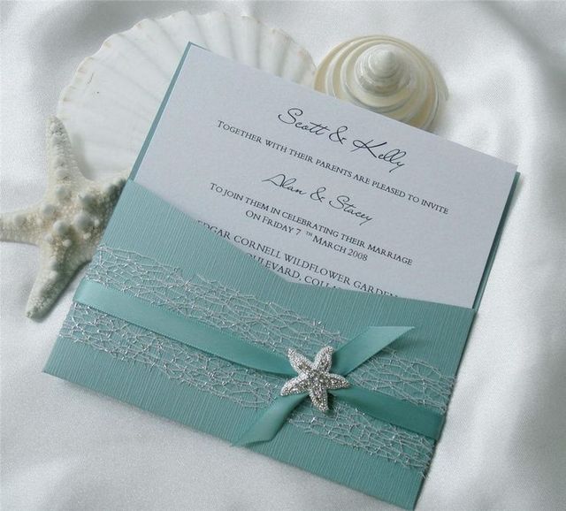 7 Best Beach Wedding Invitations Will Make Bride To Be And