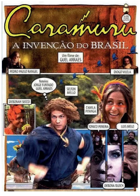 Cartaz do filme “Caramuru: a invenção do Brasil”