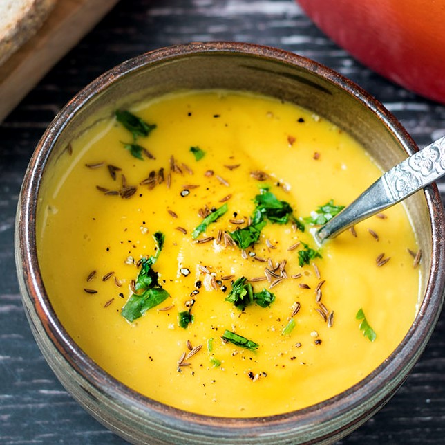 Kitchen Cook Spiced Root Vegetable Soup