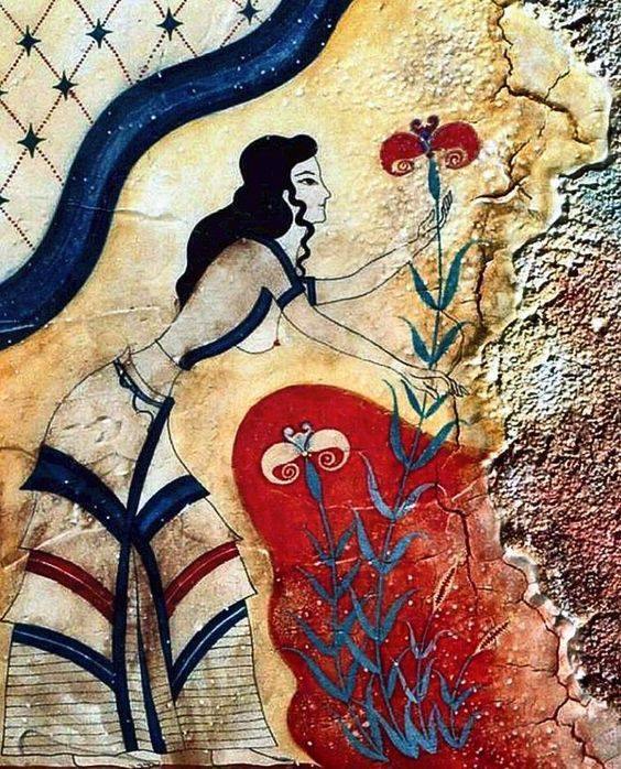 Against all. Minoan Palace in Knossos, Crete, Greece... The