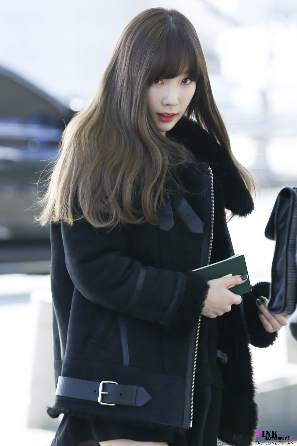 161201 인천공항 출국 태연 by PinkbutterflyTT