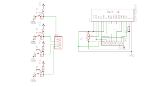 Rangkaian Design PCB 16x2 Board dan Skematik