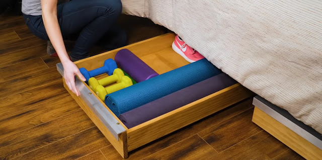 Tempat Tidur Dengan Laci di Bawahnya Tempat Tidur Dengan Laci di Bawahnya