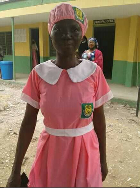 50-year-old mother enrolls herself in JSS2 at Ilorin Grammar School