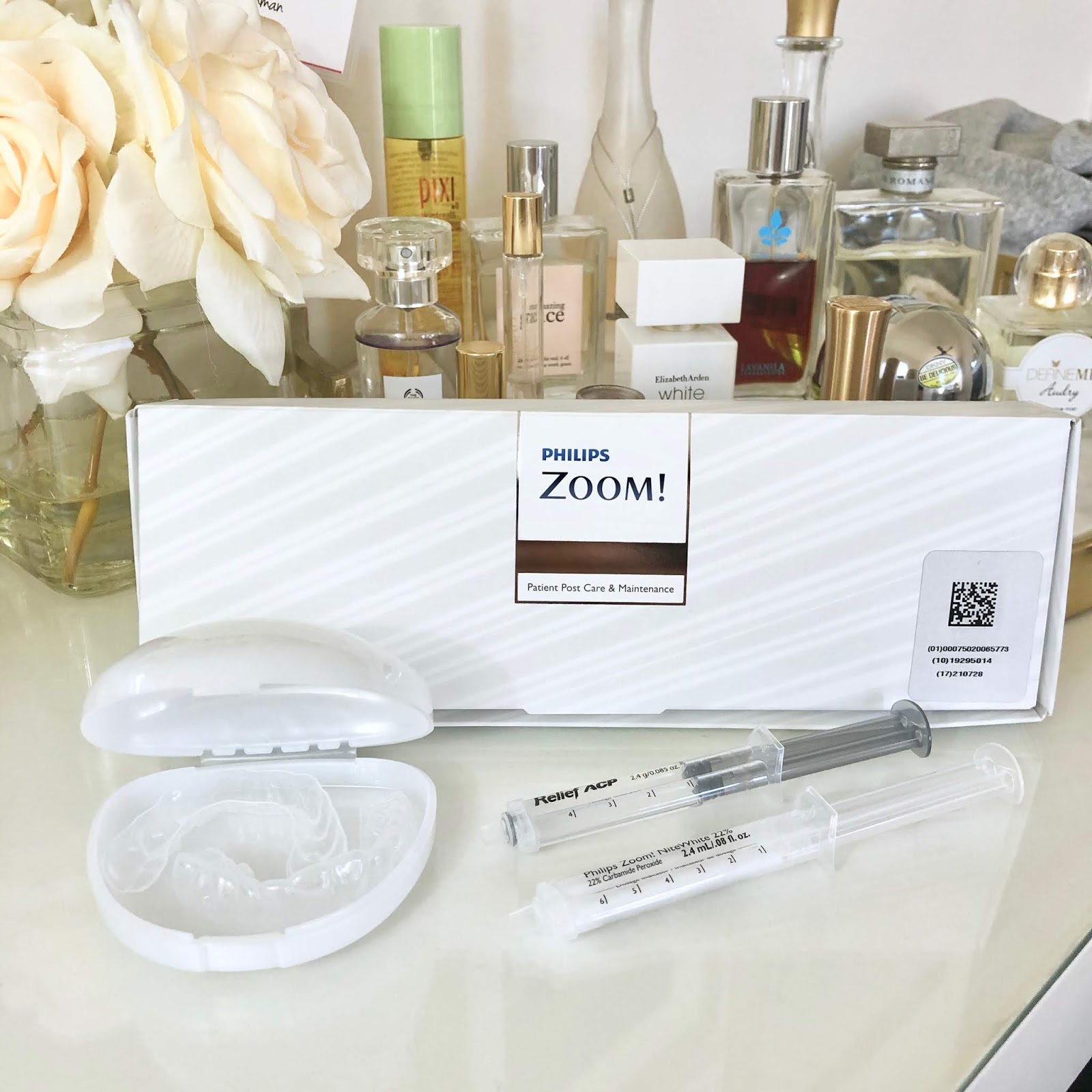 My Philips ZOOM! Teeth Whitening experience with before and after!