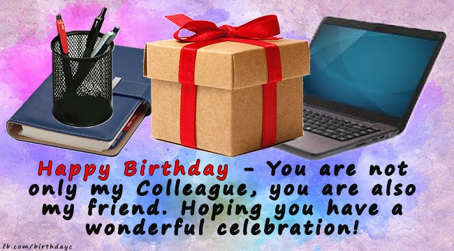 Happy Birthday Card for Colleague