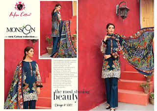 Nafisa Monsoon Vol 3 Pakistani  Cotton Dress Material Collection