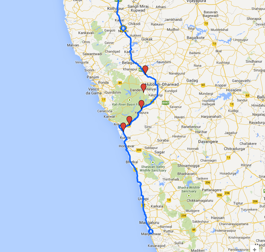 GALEA APONEUROTICA Day 1 (Mangalore to Belgaum)