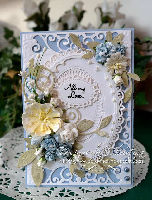 Flowers, Ribbons and Pearls: Tuesday Tutorial - Elegant Ovals