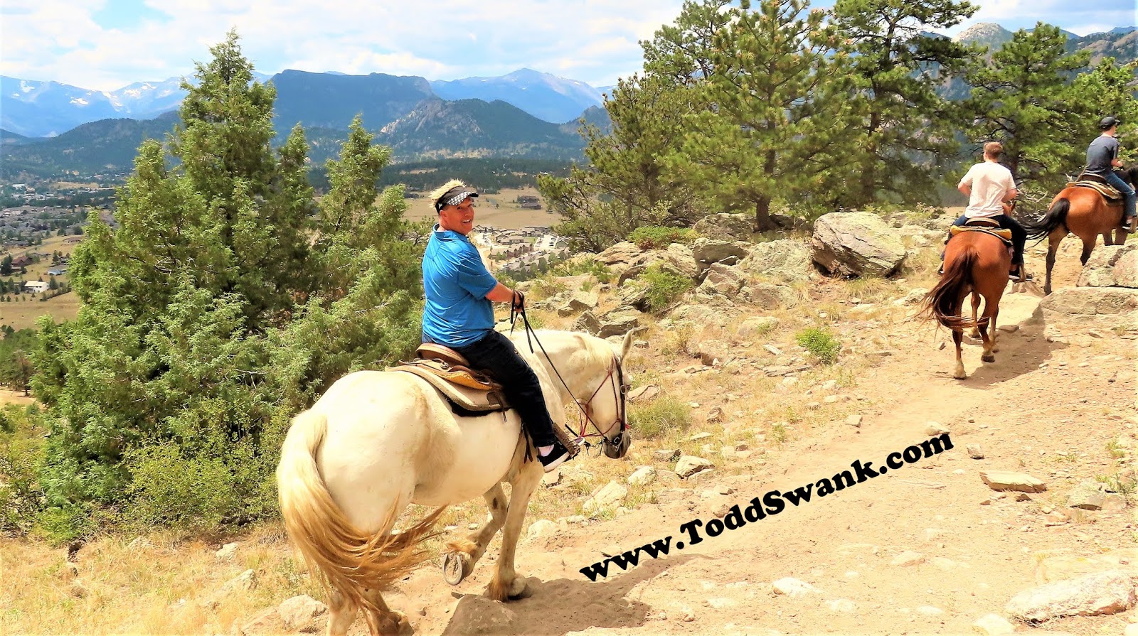 Todd Swank Horseback Riding in Estes Park, Colorado