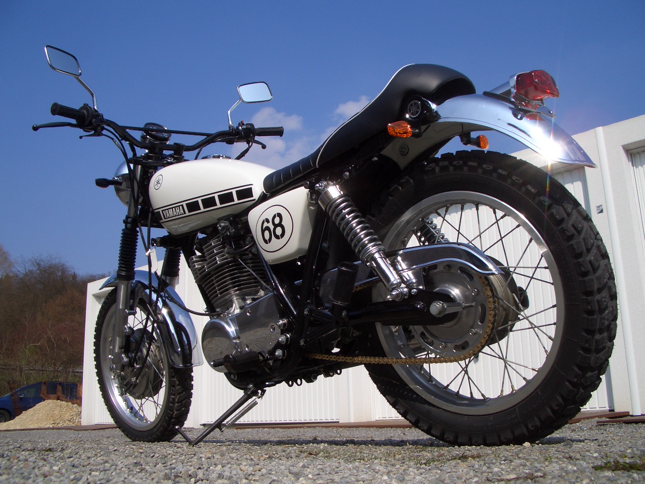 Yamaha SR 500 - Scrambler: Mai 2012