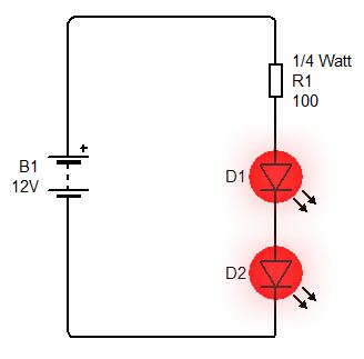 Cara Menghitung Nilai Resistor Pada Rangkaian Led Seri Dan Led Paralel Edukasi Elektronika Electronics Engineering Solution And Education