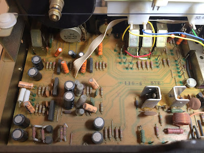 Pioneer SX-880_AF Amplifier Board_before servicing_03