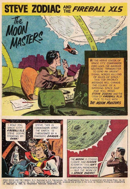 Captain's Library: FIREBALL XL5 "Moon Masters" Part 1