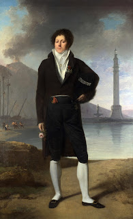 This portrait of Giuseppe Forlenza by Jacques-Antoine Vallin is  housed in London's National Gallery