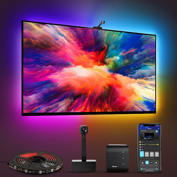 Govee Immersion TV LED Lights with Camera Govee Immersion TV LED Lights with Camera