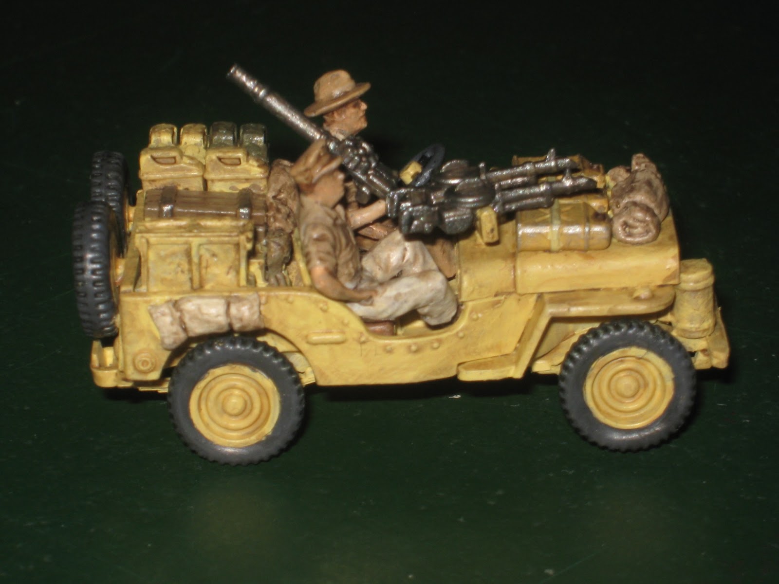 The Miniatures Man LRDGjeep in 1/76 by Revell