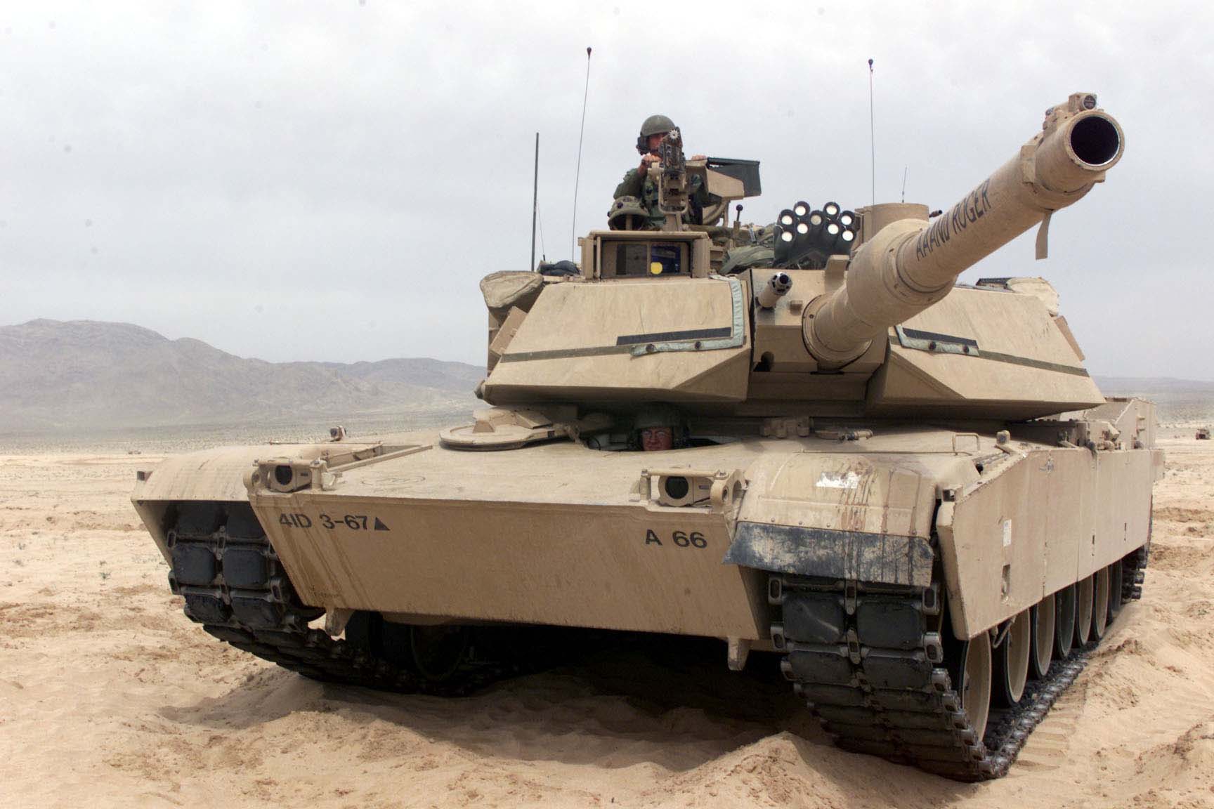 ABRAMS M1A2 SEPV3 MAIN BATTLE TANK.