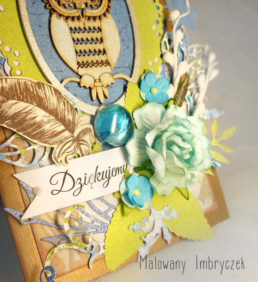 Malowany Imbryczek Rękodzieło artystyczne, scrapbooking, decoupage